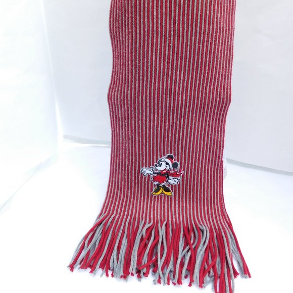 DISNEY STORE MINNIE MOUSE FRINGE SCARF - Picture 3 of 6